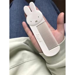 Kawaii Miffy Cute Anti-static Hair Comb Home Close Tooth Comb Portable Straight Hair Long Hair Comb Christmas Gift