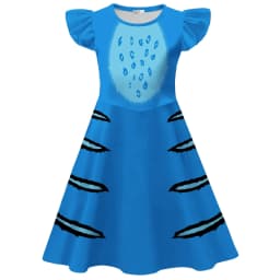 blue Tiger Cosplay Costume elf Tiger Hoodie Pants Sets Kids Halloween Christmas Party Funny Outfits Suit