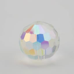 22mm 96Facets Ball Electroplated Glass Round Bead Pendant For DIY Making Crystal Sun Catcher Christmas Tree Home Wedding Decor
