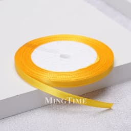 Satin Ribbon 22.8Meters 6mm 25yards 1/4inch Gift Wrap Bow Crafts Material Gold Sage Green Wedding Party Christmas Decoration