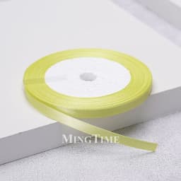 Satin Ribbon 22.8Meters 6mm 25yards 1/4inch Gift Wrap Bow Crafts Material Gold Sage Green Wedding Party Christmas Decoration