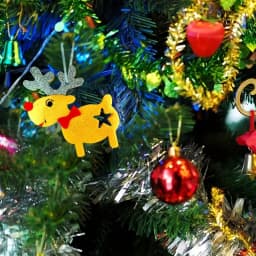 Christmas Reindeer Hanging Ornament Silicone Resin Casting Molds - DIY Craft Animal Shaped Silicone Mold for Epoxy Resin