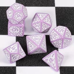 DND Dice Set -7pc Christmas Polyhedral Dice for D&D RPG MTG Role Playing Table Party Games & DM & Dice Goblin