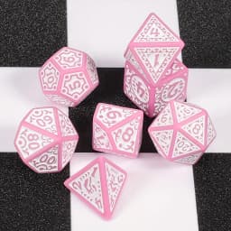 DND Dice Set -7pc Christmas Polyhedral Dice for D&D RPG MTG Role Playing Table Party Games & DM & Dice Goblin