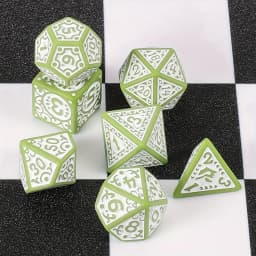 DND Dice Set -7pc Christmas Polyhedral Dice for D&D RPG MTG Role Playing Table Party Games & DM & Dice Goblin