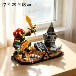 Fast Ship 1003PCS Battle Castle Building Blocks The Final Battle Desktop Decor Movie Assembly Toys for Christmas Festival Gifts