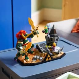 Fast Ship 1003PCS Battle Castle Building Blocks The Final Battle Desktop Decor Movie Assembly Toys for Christmas Festival Gifts