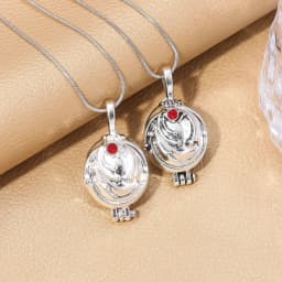 The Vampire Diaries Necklace Elena Gilbert Fashion Vervain Verbena Pendant Photo Locket Jewelry Men Women Christmas Party Gifts