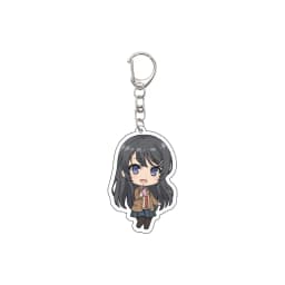 Gifts/55MM Anime ‌Rascal Does Not Dream of Bunny Girl Senpai‌  Keychain  Sakurajima Mai/ Koga Tomoe Key Chain Christmas Gifts