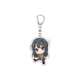 Gifts/55MM Anime ‌Rascal Does Not Dream of Bunny Girl Senpai‌  Keychain  Sakurajima Mai/ Koga Tomoe Key Chain Christmas Gifts