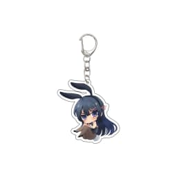 Gifts/55MM Anime ‌Rascal Does Not Dream of Bunny Girl Senpai‌  Keychain  Sakurajima Mai/ Koga Tomoe Key Chain Christmas Gifts
