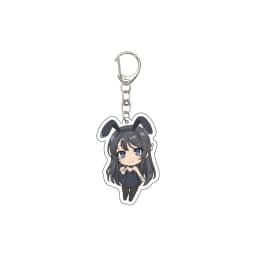 Gifts/55MM Anime ‌Rascal Does Not Dream of Bunny Girl Senpai‌  Keychain  Sakurajima Mai/ Koga Tomoe Key Chain Christmas Gifts