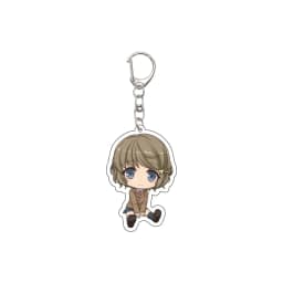 Gifts/55MM Anime ‌Rascal Does Not Dream of Bunny Girl Senpai‌  Keychain  Sakurajima Mai/ Koga Tomoe Key Chain Christmas Gifts