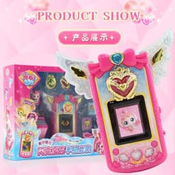 Original Catch Teenieping Sparkling Gem Series Mobile Phone Set Toy Talking Cute Capable Producing Sound Scene Christmas Gift