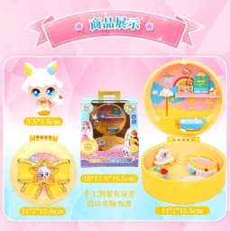 Original Catch Teenieping Sparkling Gem Series Mobile Phone Set Toy Talking Cute Capable Producing Sound Scene Christmas Gift