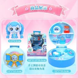 Original Catch Teenieping Sparkling Gem Series Mobile Phone Set Toy Talking Cute Capable Producing Sound Scene Christmas Gift