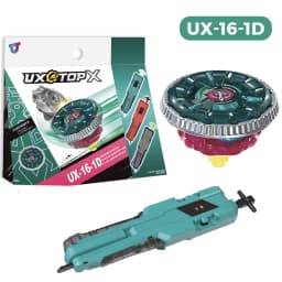 BEY X UX-16 Clock Mirage Booster Gyro Spinning Toy Battle Top with Launcher New in Box Christmas Holiday Gift for Boys