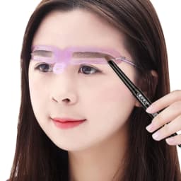 8-Piece Eyebrow Stencil and Tool Set for Creating Perfect Eyebrows at Home / Perfect Birthday/Christmas Gift