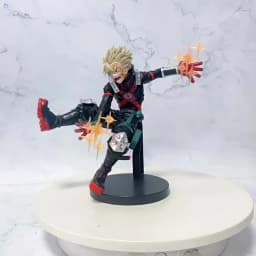 22cm My Hero Academia Anime Peripheral Hero Bakugou Katsuki Action Figures PVC Model Decor Collectible Statue Toy Christmas Gift