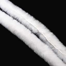 White Faux Fur Trim Ribbon Lace Fabric 3cm/5cm Artificial Fluffy Strip Trimmings DIY Lace Crafts Sewing Supplies Christmas Decor