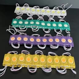 10 Pcs 12V LED Module Multicolour COB Light Christmas Decorations Shop Backlight Banner Warm White Red Blue Pink IP65 Waterproof