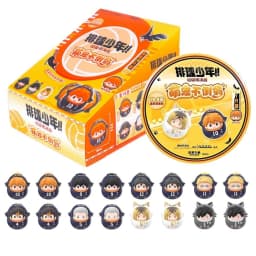 Haikyuu The Battle At The Garbage Dump Official Daruma Doll Blind Box Toy Anime Volleyball Figure Desk Decor Christmas Gift