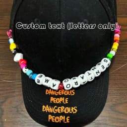 1 Personalized Name Chain, Hat Chain, Key Chain, Bag Chain, Personalized Pendant, Unique Handmade Christmas Gift