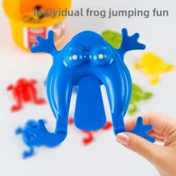10-50PCS Jumping Frog Finger Pressing Bouncing Frog Toys Stress Reliever Classic Toys for Children Christmas Party Favors