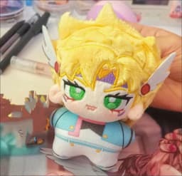 10CM Anime JoJo's Bizarre Adventure Jolyne Cujoh Kakyoin Tenmei Plush Keychain Pendant Cotton Plushie Kids Christmas Gifts