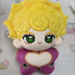 10CM Anime JoJo's Bizarre Adventure Jolyne Cujoh Kakyoin Tenmei Plush Keychain Pendant Cotton Plushie Kids Christmas Gifts