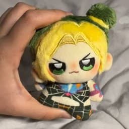 10CM Anime JoJo's Bizarre Adventure Jolyne Cujoh Kakyoin Tenmei Plush Keychain Pendant Cotton Plushie Kids Christmas Gifts