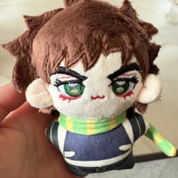 10CM Anime JoJo's Bizarre Adventure Jolyne Cujoh Kakyoin Tenmei Plush Keychain Pendant Cotton Plushie Kids Christmas Gifts