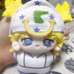 10CM Anime JoJo's Bizarre Adventure Jolyne Cujoh Kakyoin Tenmei Plush Keychain Pendant Cotton Plushie Kids Christmas Gifts