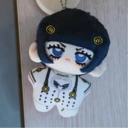 10CM Anime JoJo's Bizarre Adventure Jolyne Cujoh Kakyoin Tenmei Plush Keychain Pendant Cotton Plushie Kids Christmas Gifts