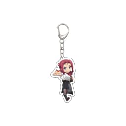 55MM Anime CODE GEASS Lelouch of the Rebellion Keychain Lelouch Lamperouge Key Chain Acrylic Model Plate Christmas Gifts