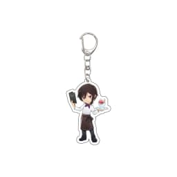 55MM Anime CODE GEASS Lelouch of the Rebellion Keychain Lelouch Lamperouge Key Chain Acrylic Model Plate Christmas Gifts