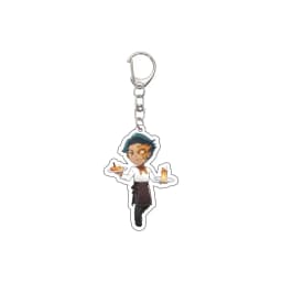55MM Anime CODE GEASS Lelouch of the Rebellion Keychain Lelouch Lamperouge Key Chain Acrylic Model Plate Christmas Gifts