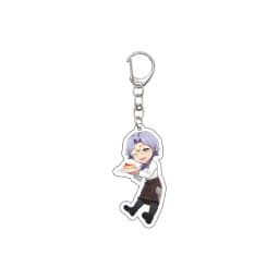 55MM Anime CODE GEASS Lelouch of the Rebellion Keychain Lelouch Lamperouge Key Chain Acrylic Model Plate Christmas Gifts