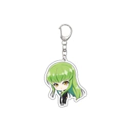 55MM Anime CODE GEASS Lelouch of the Rebellion Keychain Lelouch Lamperouge Key Chain Acrylic Model Plate Christmas Gifts