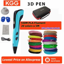 New 3D Pen 3D Printing Pen for Children 1.75mm PLA Filament DIY Drawing Birthday Christmas Gifts for Kids