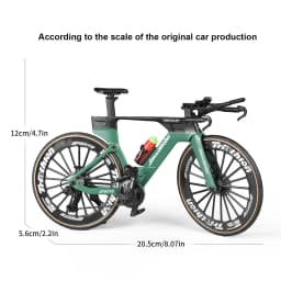 Realistic 6 Alloy Road Bike Model - Collectible Toy for All Ages Ideal Gift for Halloween Christmas And Birthdays