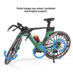 Realistic 6 Alloy Road Bike Model - Collectible Toy for All Ages Ideal Gift for Halloween Christmas And Birthdays
