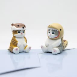Cat Marine Organism Sea Life Blind Box Cute Action Figure Octopus Penguin Otter Desktop Decoration Christmas Gift