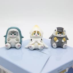 Cat Marine Organism Sea Life Blind Box Cute Action Figure Octopus Penguin Otter Desktop Decoration Christmas Gift