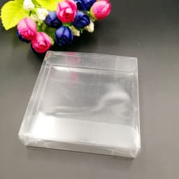 50pcs ABB Clear Transparent PVC Plastic Box Packaging Wedding Gift Box for Jewelry Storage Boxes Christmas Candy Small Gift Boxs