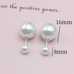 NEW 16mm Big Imitation Pearl Stud Earrings Women Europe and America Simple Round Ball Brincos Jewelry Birthday Friend Christmas
