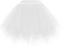 Women's Princess Dress Girl Ballet Halloween Christmas Luxury Tutu Tulle Midi Short Dress Retro Ballet Bubble Dance Dress Cospla
