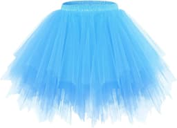 Women's Princess Dress Girl Ballet Halloween Christmas Luxury Tutu Tulle Midi Short Dress Retro Ballet Bubble Dance Dress Cospla