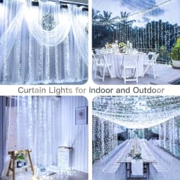 Remote Control USB Fairy Lights 3 4 6 Meters LED Curtain String Lights for Christmas Home Bedroom Decoration Festive Party