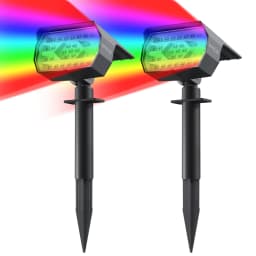 Swiatla 29LED RGB Solar Spotlight 7 Color Changing Christmas Decor Outdoor Landscape Lights IP67 Waterproof for Garden Patio